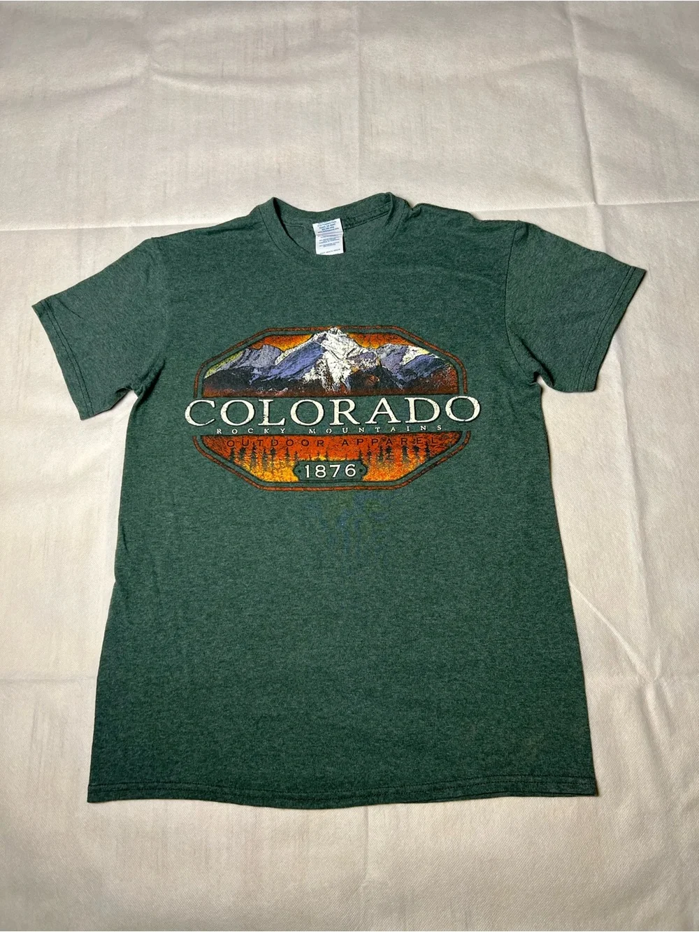 Delta Pro Wear Colorado Rocky Mountains 1876 Graphic Tee‎